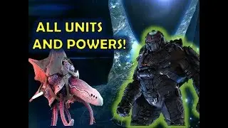 VORIDUS ALL UNITS AND LEADER POWERS SHOWCASE! - Halo Wars 2 ATN Leader DLC GAMEPLAY