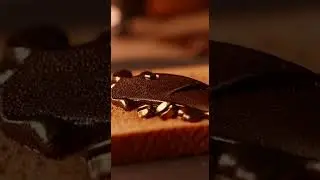 Slow-motion spread Coffee on toast 🥄 Smooth, ASMR #FoodASMR #Satisfying #Shorts #Asmr