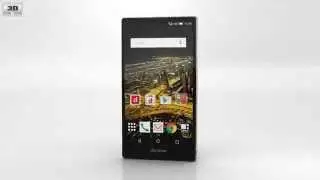 Sharp Aquos Zeta SH-03G Black 3D model by 3DModels.org