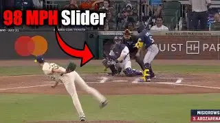 Jacob Misiorowski Throws 98 MPH SLIDER!