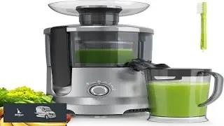 OLIXIS Centrifugal Juicer Machines 500W Juice Extractor with 2