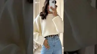 كنزات بيضاء تخطف القلب🤍❄️