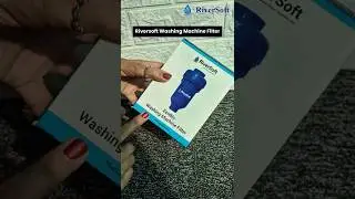 Hard Water Damaging Clothes & Washing Machine? Try RiverSoft EBWF-04 EcoBlu Washing Machine Filter