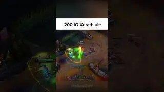 200 IQ Xerath ult 🤯 [League of Legends clips]