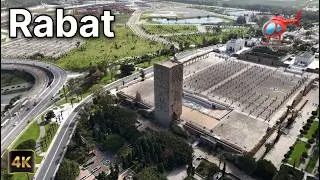 Rabat Drone Tour 4K | Bouregreg River, Marina & Atlantic Coastline