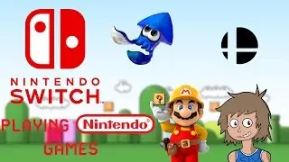 NINTENDO SWITCH ANNOUNCEMENT PARTY - PLAYING NINTENDO GAMES (LIVE STREAM)