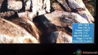 HIS HD6990 Dual CrossfireX running Unigine Heaven Benchmark