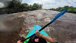 Kayaking the Black River, NY @10,000 CFS