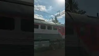 2M62У-0030//Тянет за собой 3 таких же!//Проезжает станцию Купавна Моск.обл.