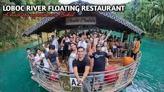 Loboc River Floating Restaurant experience &hearts;️