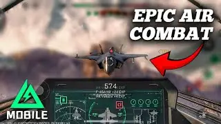 Intense Jet Dogfight 🔥| Delta Force Mobile Season 6 | FuryWZM 🎮