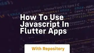 How to use javascript in flutter apps