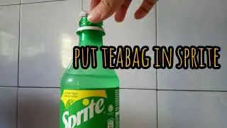 Today's Menu: Tea Sprite with Lemon