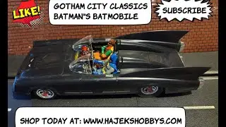 Gotham City Classics Batman's Batmobile on our test Track and More