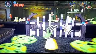 Игра Бэтмен  1, часть 2 прохождение уровня. С коментариями. Xbox 360. Lego Batmen1.