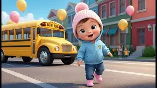 Happy New Year School Bus Adventure | Fun Learning & Action Song for Toddlers