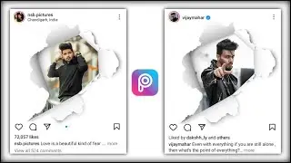 Instagram 3D Paper Tron Photo Editing in Picsart | Instagram Viral Photo Editing Tutorial