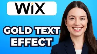 How to Create Gold Text Effect in Wix (Simple)