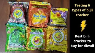 Different Types of Bijli Crackers, Testing Bijli cracker, bijli crackers testing #diwali #diwali2025