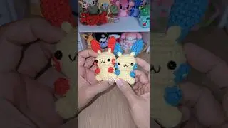 Next tutorial #pokemon #crochet #diykeychain #amigurumi