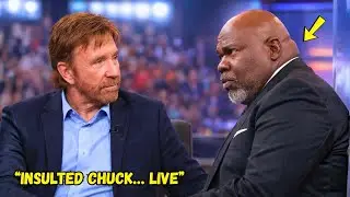 Sit Quiet, Actor! T.D. Jakes INSULTS Chuck Norris LIVE &mdash; His Response Shocks Millions...