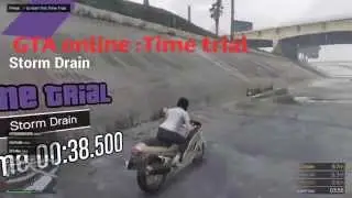GTA online Time trial: Storm Drain