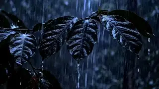🌙 Calm Rain in Dark Forest — Sleep Ambience for Insomnia Relief, Stress Healing & Serenity 💧