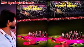 WPL Opening Ceremony || Honey Singh Performance In WPL || Mi Vs Rcb ||
