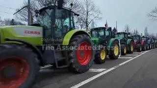 Farmers protest outside European Parliament against EU-Mercosur trade deal