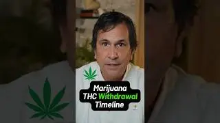 THC Withdrawal Timeline #shorts #thcwithdrawal