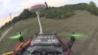 Hobby King DYS 320 Quadcopter FPV flight