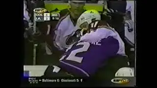 Ian Laperriere vs Darius Kasparaitis