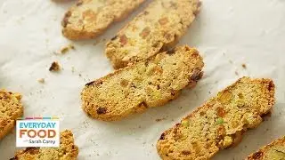 Apricot-Pistachio Biscotti - Everyday Food with Sarah Carey