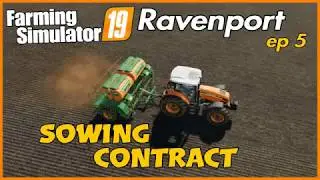 Farming simulator 19 Sowing Contract ep5 PS4