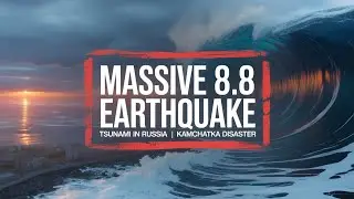 Massive 8.8 Earthquake Triggers Tsunami in Russia | Kamchatka Disaster Shakes Pacific