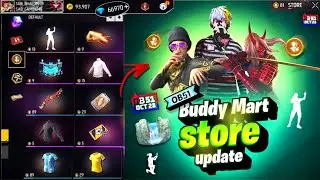 OB51 Buddy Mart Store Update New Bundles Emote Confirm 🤯 Next Buddy Mart Update | FF New Free Event 