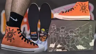 Converse x NARUTO SHIPPUDEN Chuck Taylor All Star | Распаковка и фото на ногах