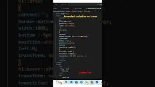 CSS Underline Animation on Hover (No JavaScript!)