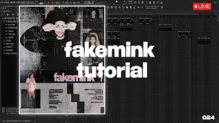 HOW TO MAKE beat for FAKEMINK | fl studio tutorial