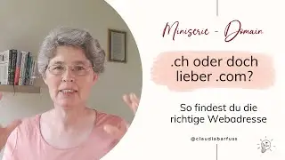 Die richtige Domain finden - .ch oder doch lieber .com?