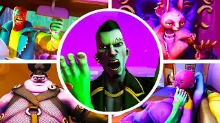 Anger Foot - All Bosses + [Good & Bad] Endings