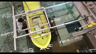 Test campaign on scour prevention design at Deltares Water Institute