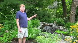 Walking tour of the Celestial Garden in Rye, NY