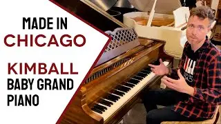 US Made Kimball Piano | Baby Grand Piano | Built in 1977