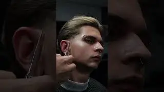 Johnny Depp's legendary hairstyle from the 1990 movie Cry Baby. #barber #barbershop  #asmr