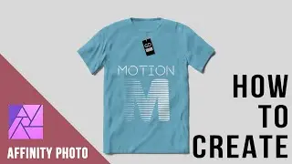 How to use T Shirt Mockup in Affinity Photo