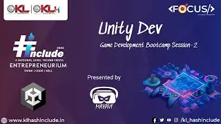 Unity Game development Boot Camp 2 from Mayavi Technology club