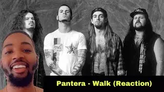 Pantera - Walk (Official Music Video Reaction)