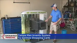 Florida Man Builds Grocery Store Cart Cleaner