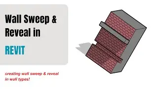 Wall Sweep & Reveal in REVIT